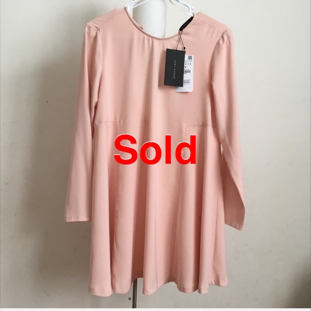 Zara Boutique Mauve Dress size medium